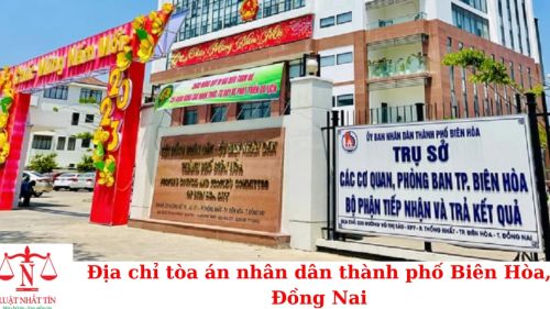 Địa chỉ Tòa án nhân dân thành phố Biên Hòa, Đồng Nai